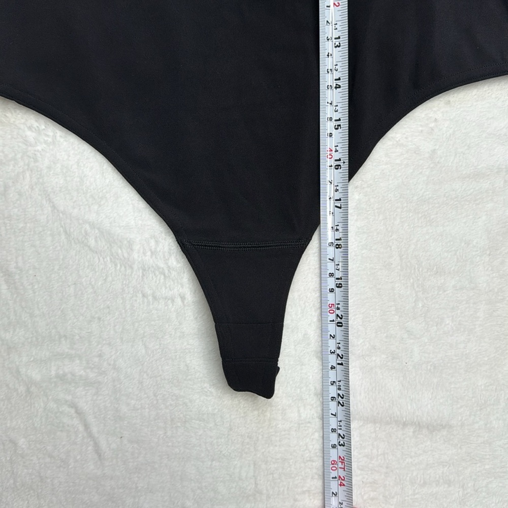 Lululemon one piece thong body suit True Navy and Black, size 8 - Picture 8 of 15